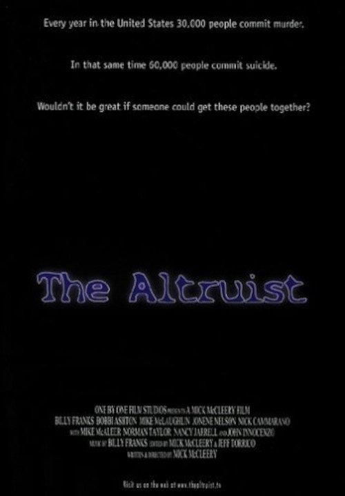 The Altruist 2004 official movie poster