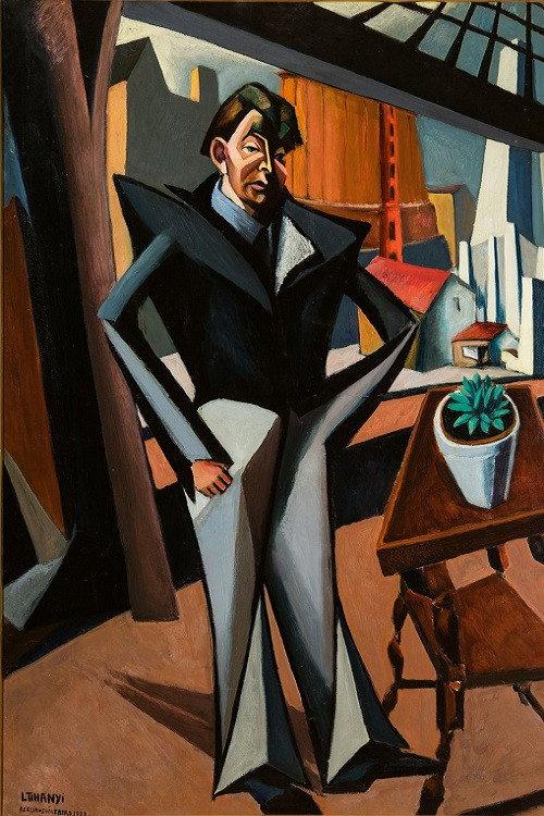 The man in the background 1922 official movie poster