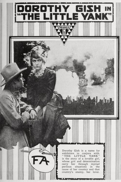 The Little Yank 1917 official movie poster