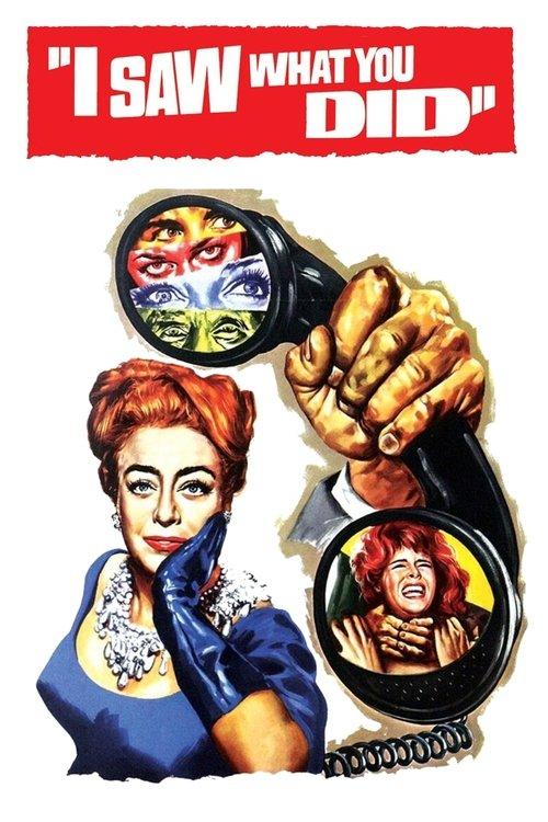I Saw What You Did 1965 official movie poster