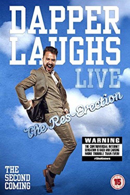 Dapper Laughs Live: The Res-Erection 2015 official movie poster
