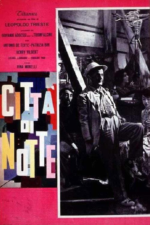 City at Night 1958 official movie poster