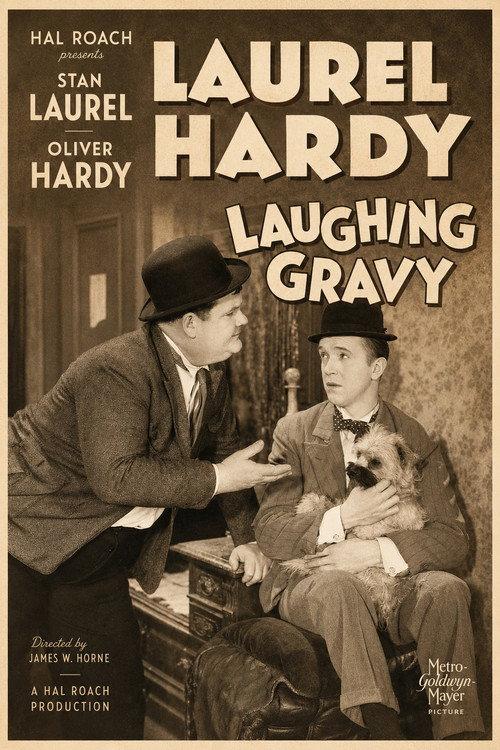 Laughing Gravy 1931 official movie poster