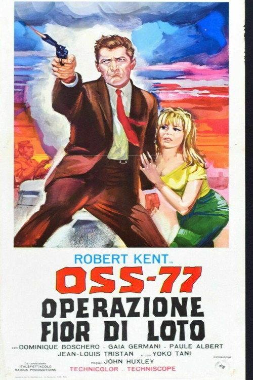 OSS 77 - Operation Lotus Flower 1965 official movie poster