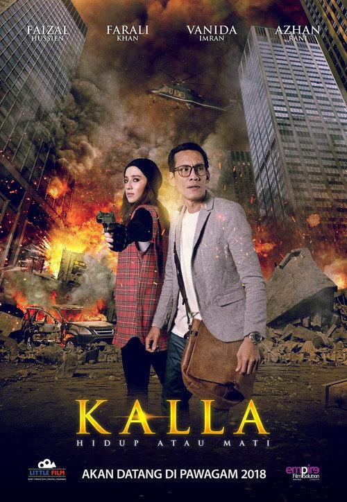 Kalla: Hidup Atau Mati 2018 official movie poster