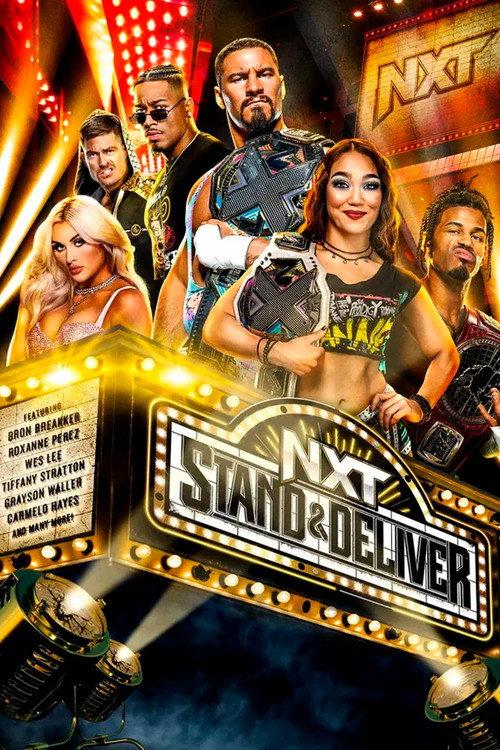 WWE NXT Stand & Deliver 2023 2023 official movie poster