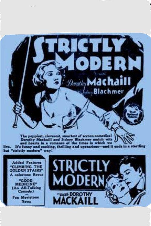 Strictly Modern 1930 official movie poster