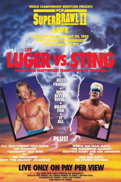 WCW SuperBrawl II 1992 official movie poster