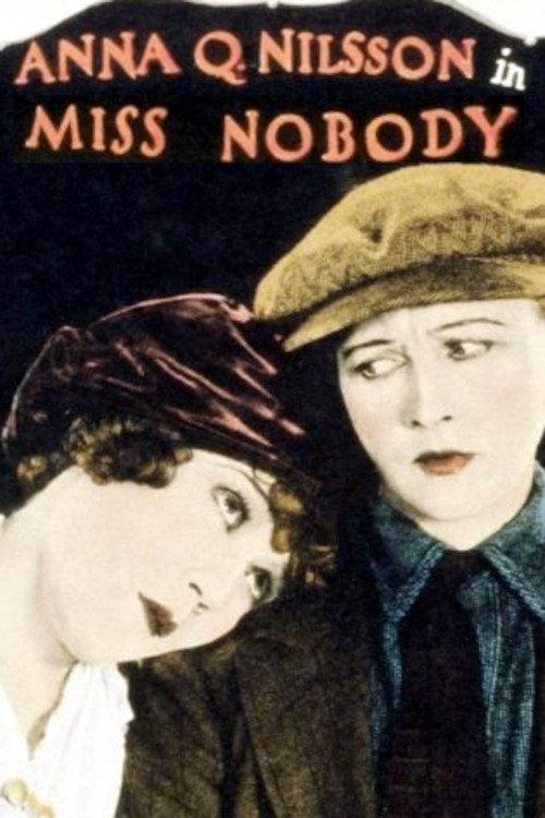 Miss Nobody 1926 official movie poster