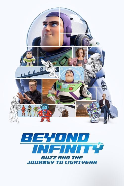 Beyond Infinity: Buzz and the Journey to Lightyear 2022 official movie poster