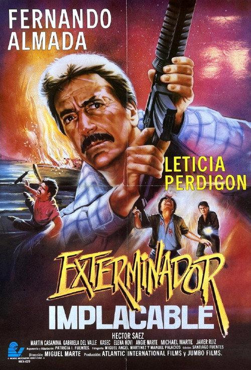 Exterminador implacable 1990 official movie poster