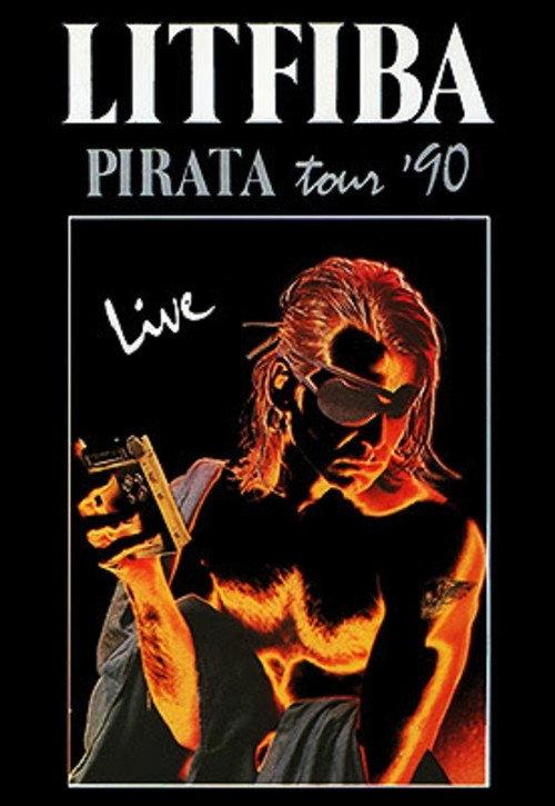 Litfiba Pirata Tour 1990 official movie poster