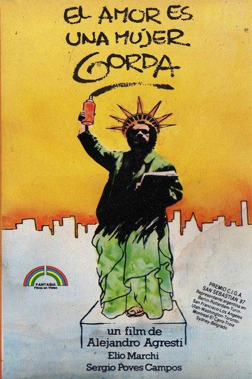 Love Is a Fat Woman 1987 official movie poster