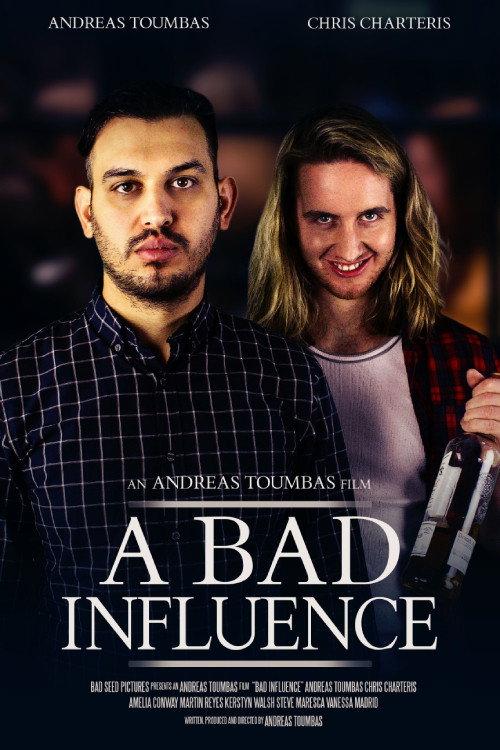 A Bad Influence 2023 official movie poster