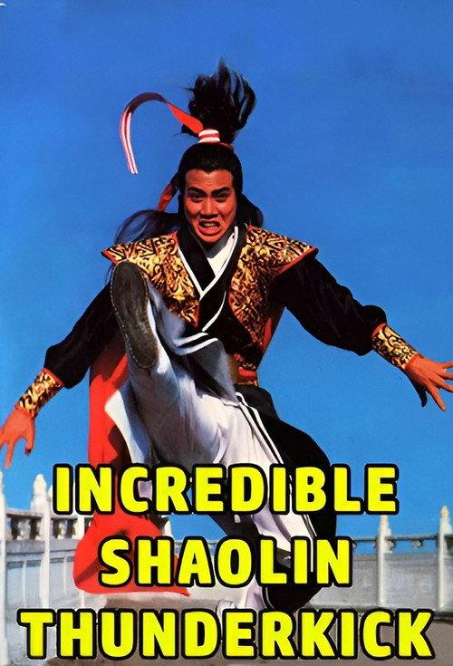 Incredible Shaolin Thunderkick 1982 official movie poster