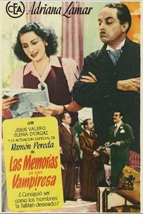 Memorias de una vampiresa 1945 official movie poster