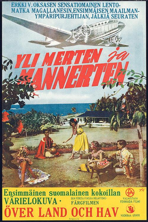 Over Land and Sea 1956 official movie poster