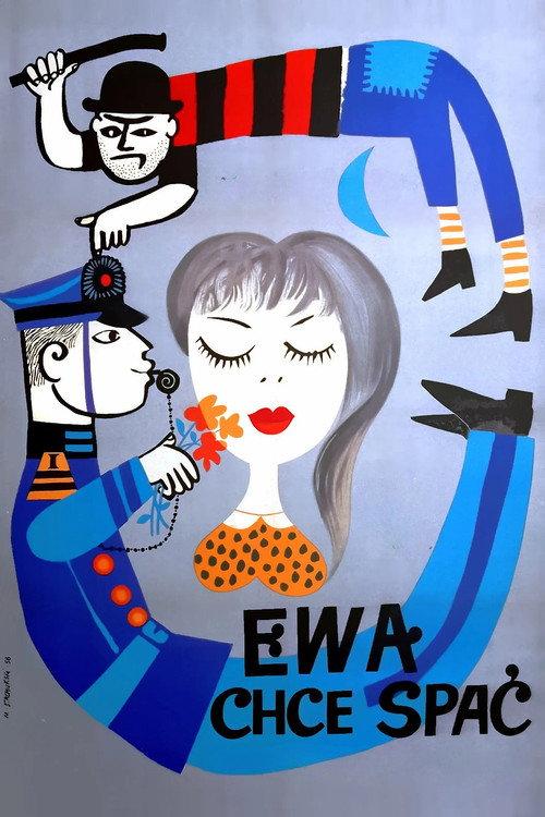 Ewa Wants to Sleep 1958 official movie poster