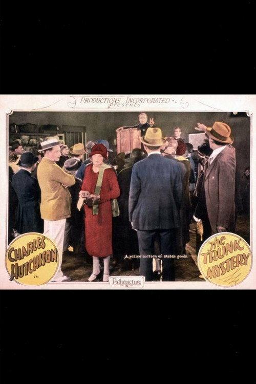 The Trunk Mystery 1926 official movie poster