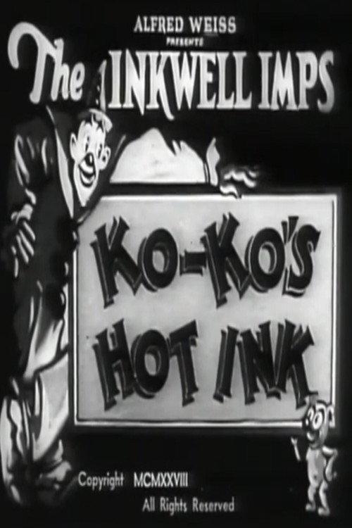 Ko-Ko's Hot Ink 1929 official movie poster