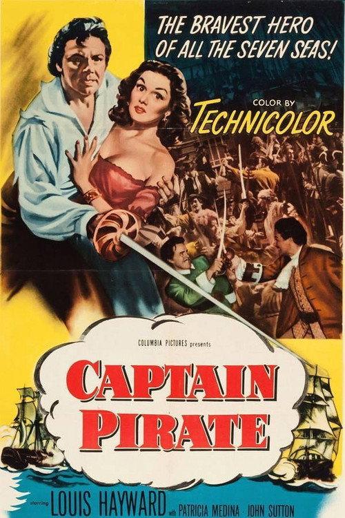 Captain Pirate 1952 official movie poster