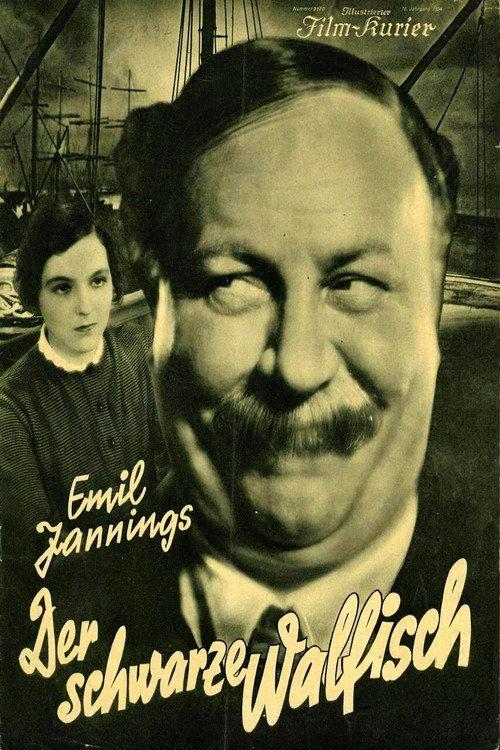 The Black Whale 1934 official movie poster