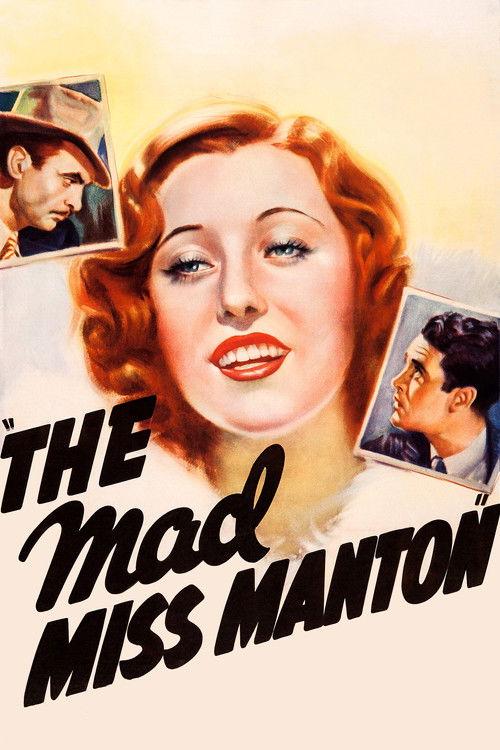 The Mad Miss Manton 1938 official movie poster