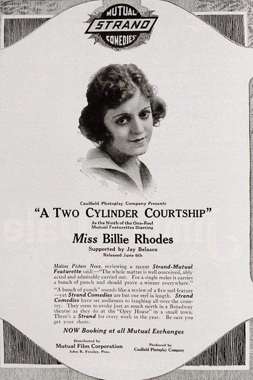 A Two Cylinder Courtship 1917 official movie poster