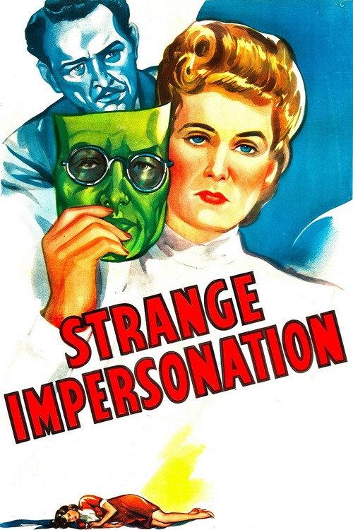 Strange Impersonation 1946 official movie poster