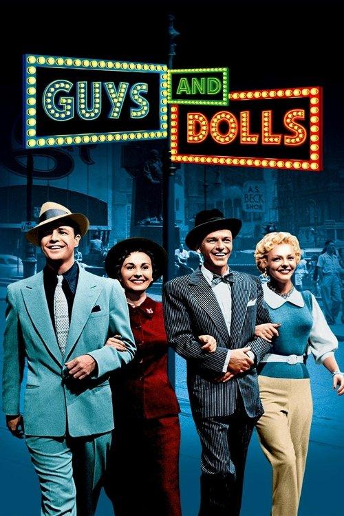 Guys and Dolls 1955 official movie poster