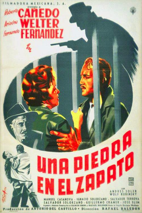Una piedra en el zapato 1956 official movie poster
