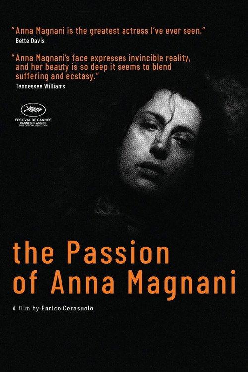 The Passion of Anna Magnani 2019 official movie poster