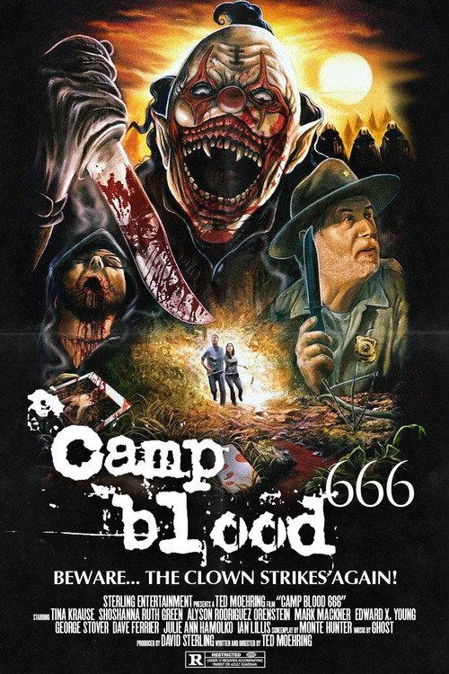 Camp Blood 666 2016 official movie poster