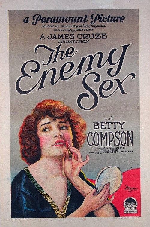 The Enemy Sex 1924 official movie poster