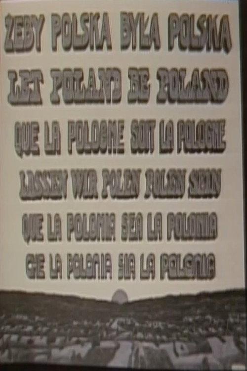 Let Poland Be Poland 1982 official movie poster