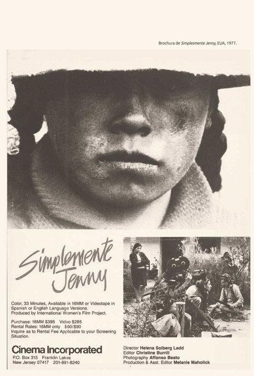 Simplemente Jenny 1977 official movie poster