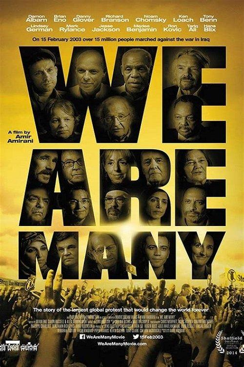 We Are Many 2014 official movie poster