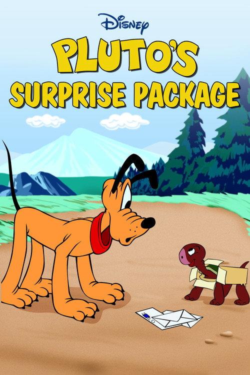 Pluto's Surprise Package 1949 official movie poster