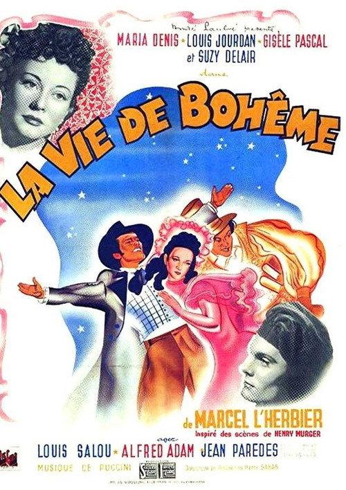 The Bohemian Life 1945 official movie poster
