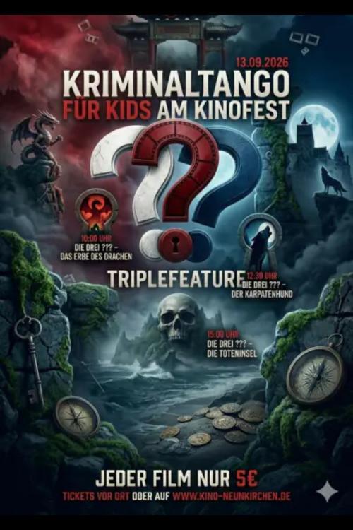 Die drei ??? Triplefeature 2026 official movie poster