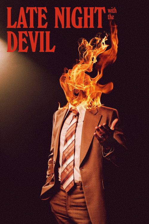 Late Night with the Devil 2024 official movie poster