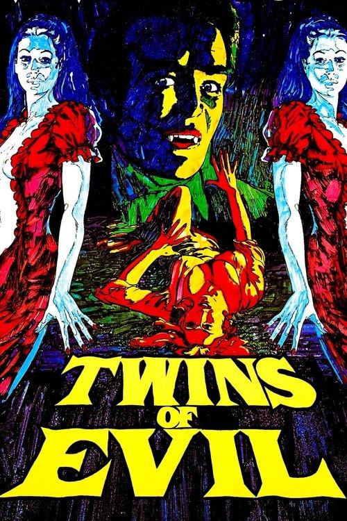 Twins of Evil 1971 official movie poster