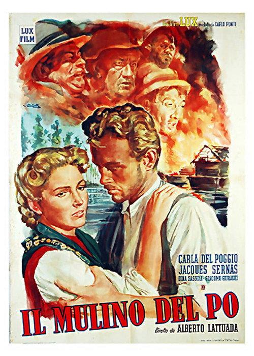 The Mill on the Po 1949 official movie poster