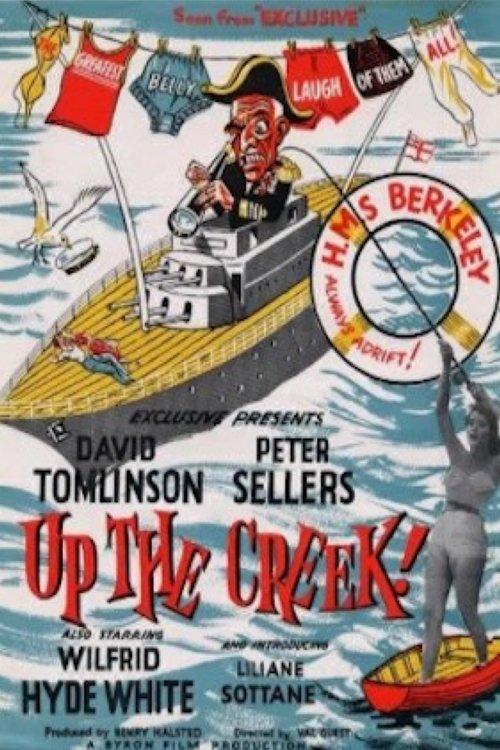 Up the Creek 1958 official movie poster