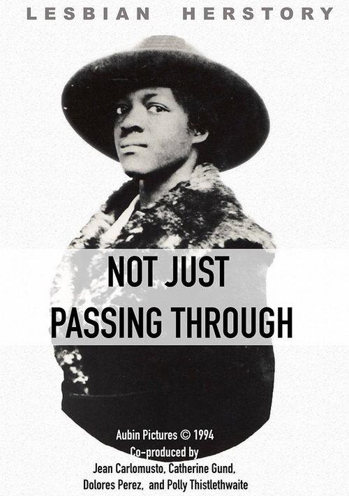 Not Just Passing Through 1994 official movie poster