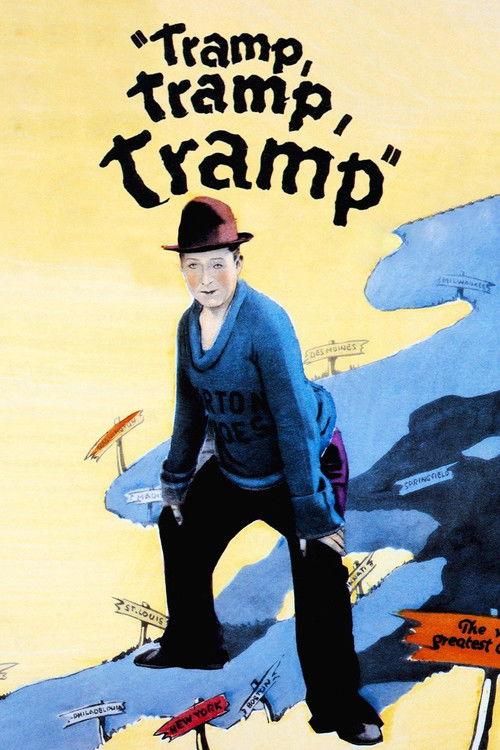 Tramp, Tramp, Tramp 1926 official movie poster