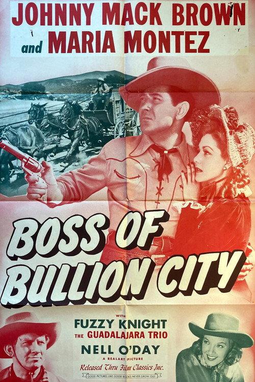 Boss of Bullion City 1940 official movie poster