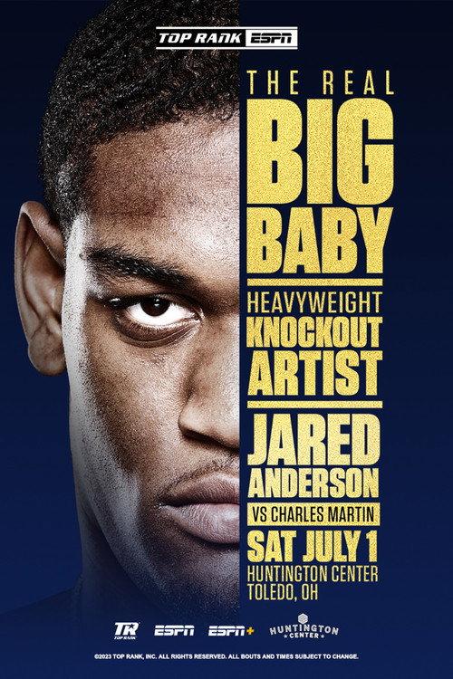 Jared Anderson vs. Charles Martin 2023 official movie poster