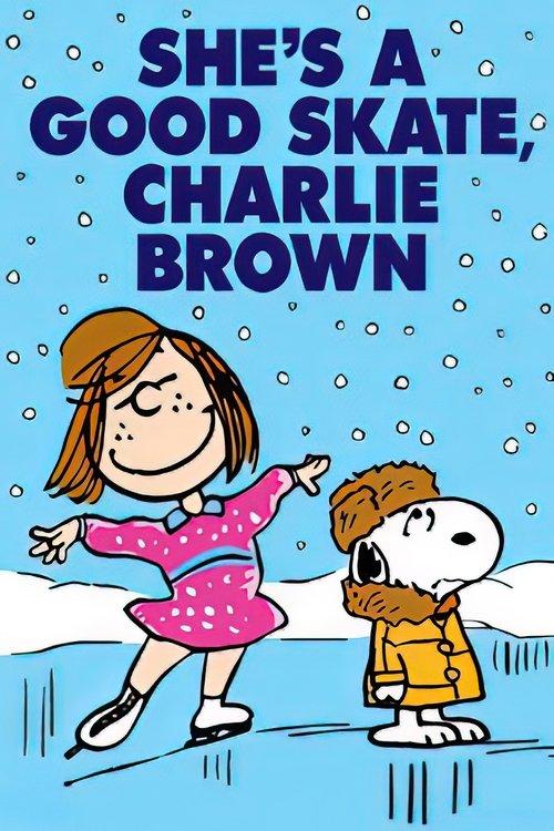 She's a Good Skate, Charlie Brown 1980 official movie poster