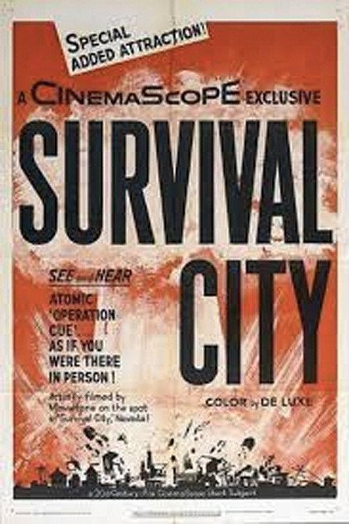 Survival City 1955 official movie poster
